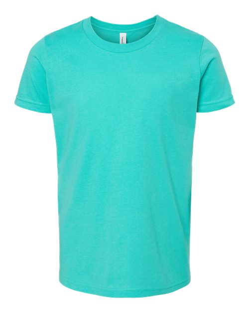 Teal - BELLA + CANVAS 3001Y - Size: L