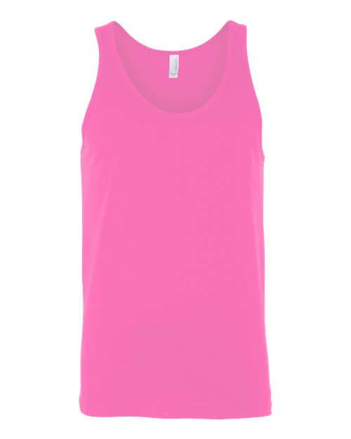 Neon Pink - BELLA + CANVAS 3480CVC - Size: 2XL