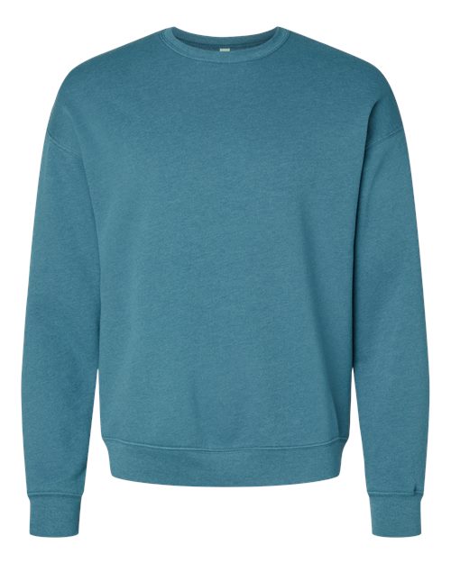 Heather Deep Teal - BELLA + CANVAS 3945 - Size: L