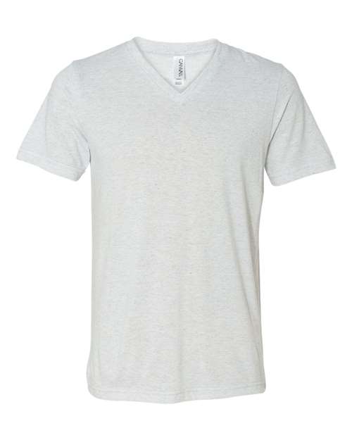 White Fleck Triblend - BELLA + CANVAS 3415 - Size: 2XL