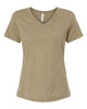 Heather Olive - BELLA + CANVAS 6405CVC - Size: L