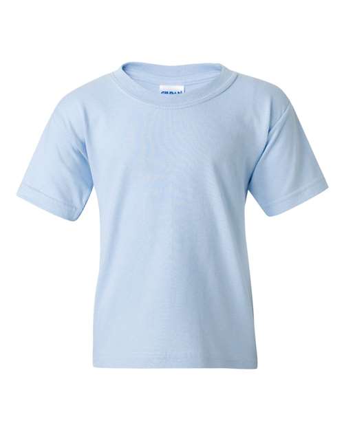 Light Blue - Gildan - Gildan 5000B - Size: L