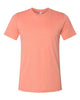 Heather Sunset - BELLA + CANVAS 3001CVC - Size: S