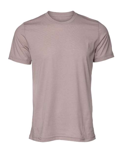 Heather Pink Gravel - BELLA + CANVAS 3001CVC - Size: 2XL