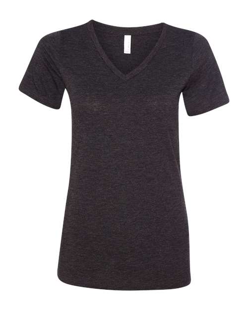 Charcoal Black Triblend - BELLA + CANVAS 6415 - Size: 2XL