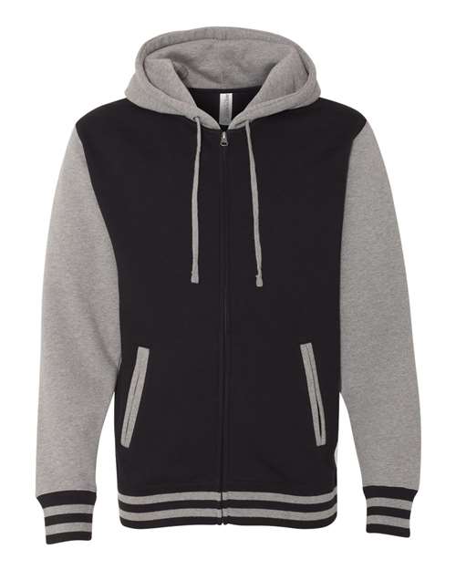 Black/ Gunmetal Heather - Independent Trading Co. - Independent Trading Co. IND45UVZ - Size: 2XL