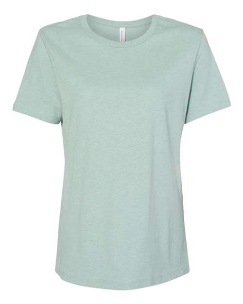 Heather Prism Dusty Blue - BELLA + CANVAS 6400CVC - Size: 2XL