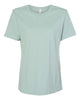 Heather Prism Dusty Blue - BELLA + CANVAS 6400CVC - Size: 2XL