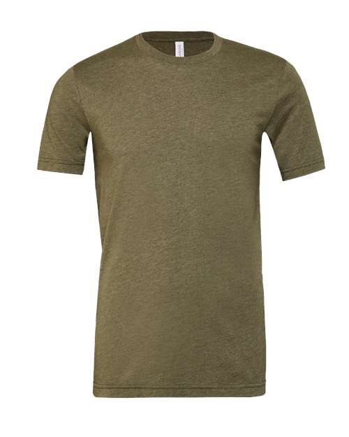 Heather Olive - BELLA + CANVAS 3001CVC - Size: 2XL